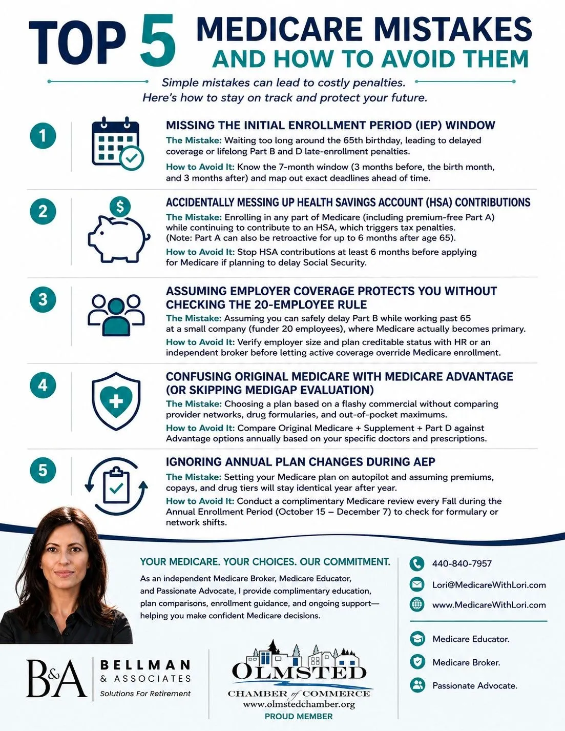 Top 5 Medicare Mistakes and How to Avoid Them guide